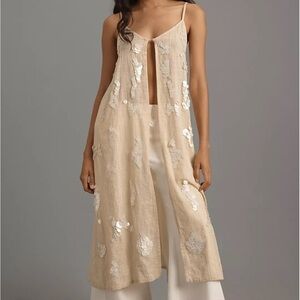 Ollari Sequin Fly Away Cami- One Size